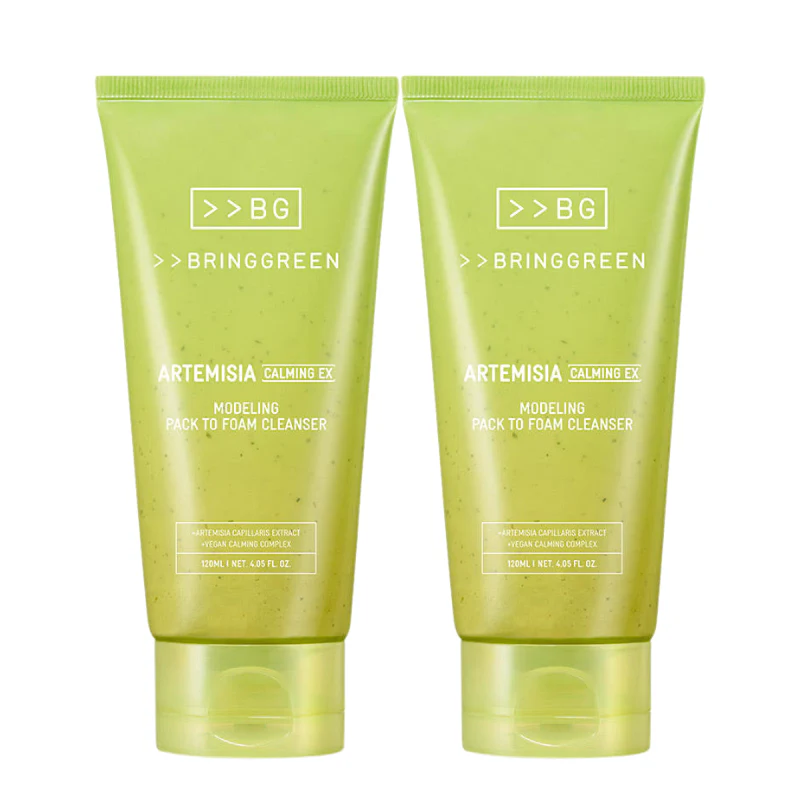 Artemisia Calming EX Pack to Foam Cleanser Value Set (120mlx2)