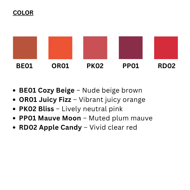 Glow Veil Lipstick (5 colors) - Image 6