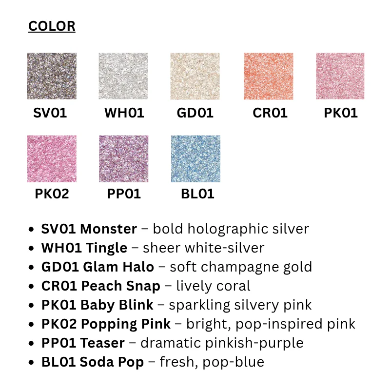 Hyper Holo Beam Eye Glitter (8 colors) - Image 9