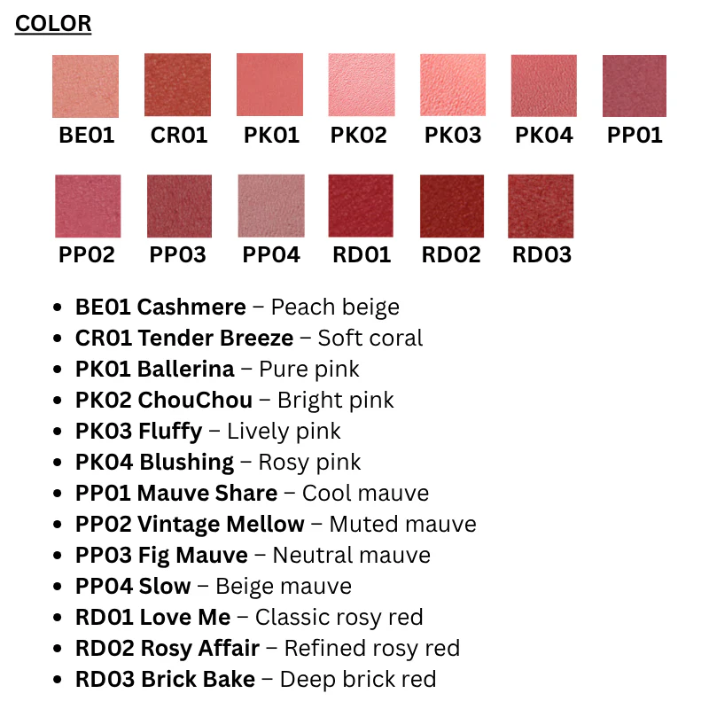 Sheer Velvet Veil Tint (13 colors) - Image 14