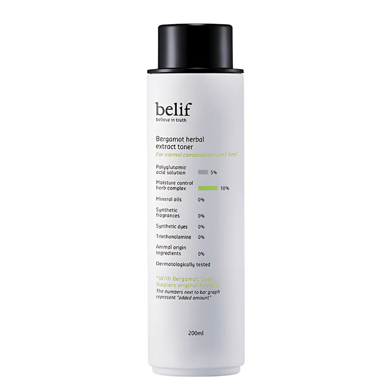 Bergamot Herbal Extract Toner