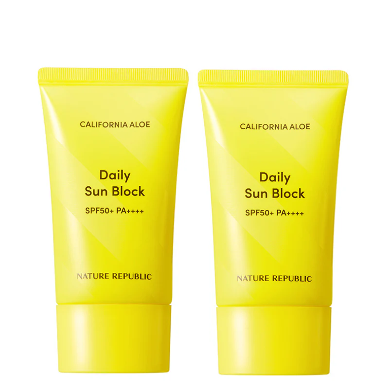 California Aloe Daily Sun Block SPF50+ PA++++ - Image 2