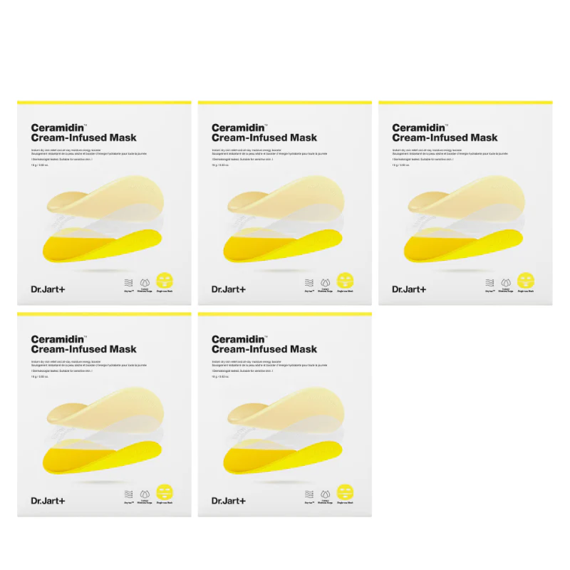 Ceramidin Cream-Infused Mask Set (5 masks) - Image 2