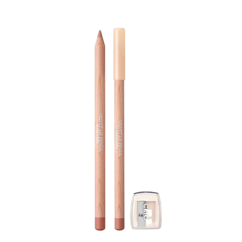 Velvet Lip Pencil with Sharpener (2 colors)