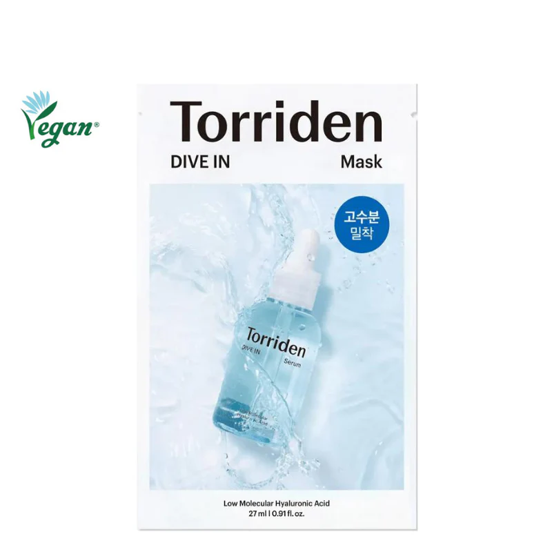 DIVE-IN Low-Molecular Hyaluronic Acid Mask Set