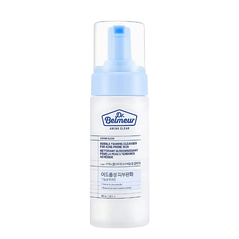 Amino Clear Bubble Foaming Cleanser For Acne Prone Skin