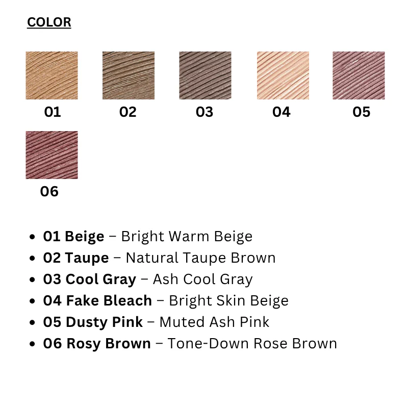 The Brow Color Fixing Cara (6 colors) - Image 7