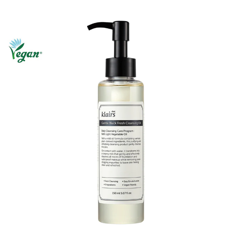 Gentle Black Fresh Cleansing Oil