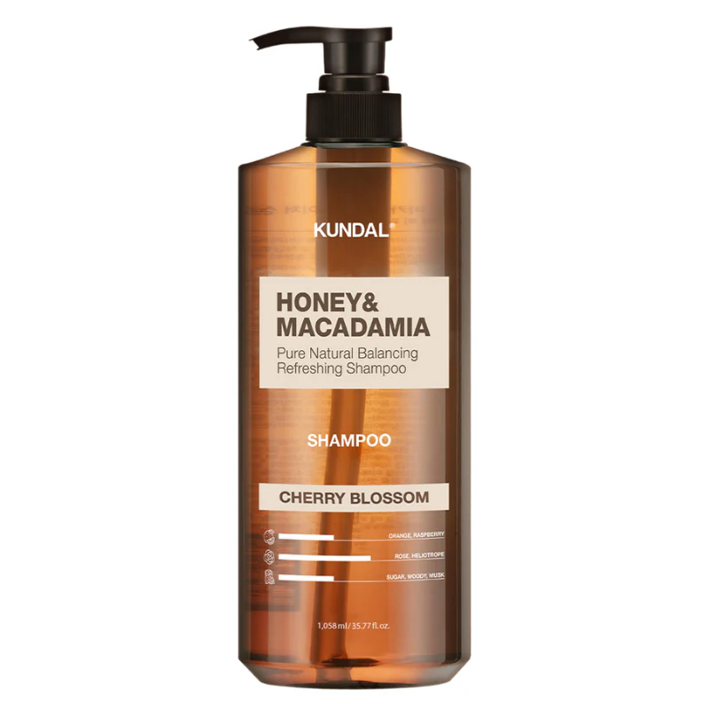 Honey & Macadamia Pure Natural Shampoo Large Size - Image 3