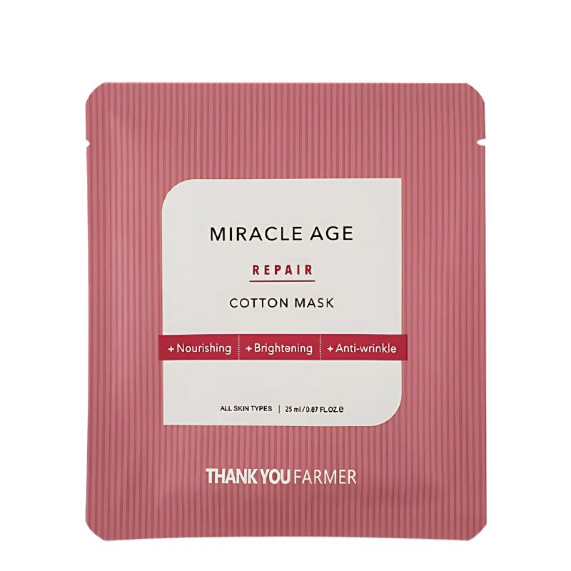 Miracle Age Repair Cotton Mask Set (5 masks)