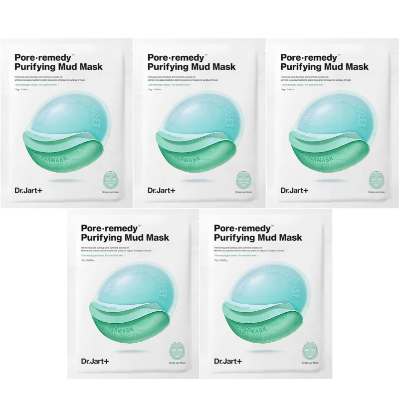 Pore remedy Purifying Mud Mask Set (5 masks) - Image 2