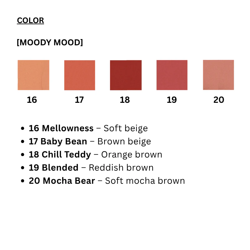 Romantic Blush Lip & Cheek [Moody Mood 16-20] (5 colors) - Image 6