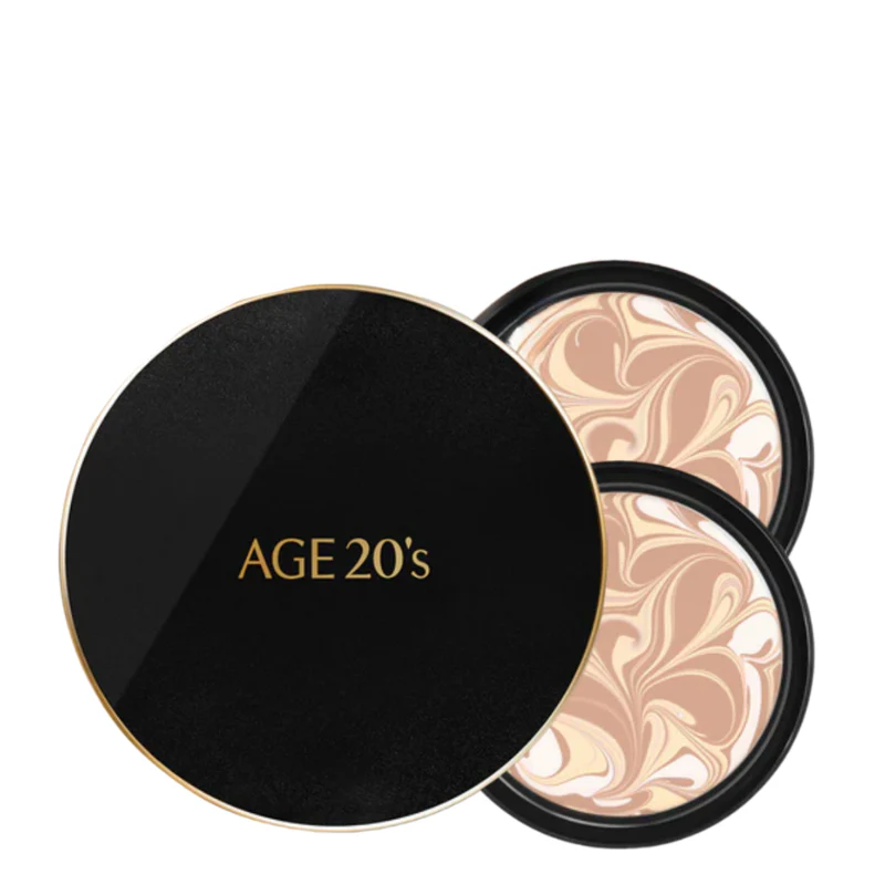 Signature Essence Cover Pact Intense Cover SPF 50+ PA++++ (1 case + 2 refills)