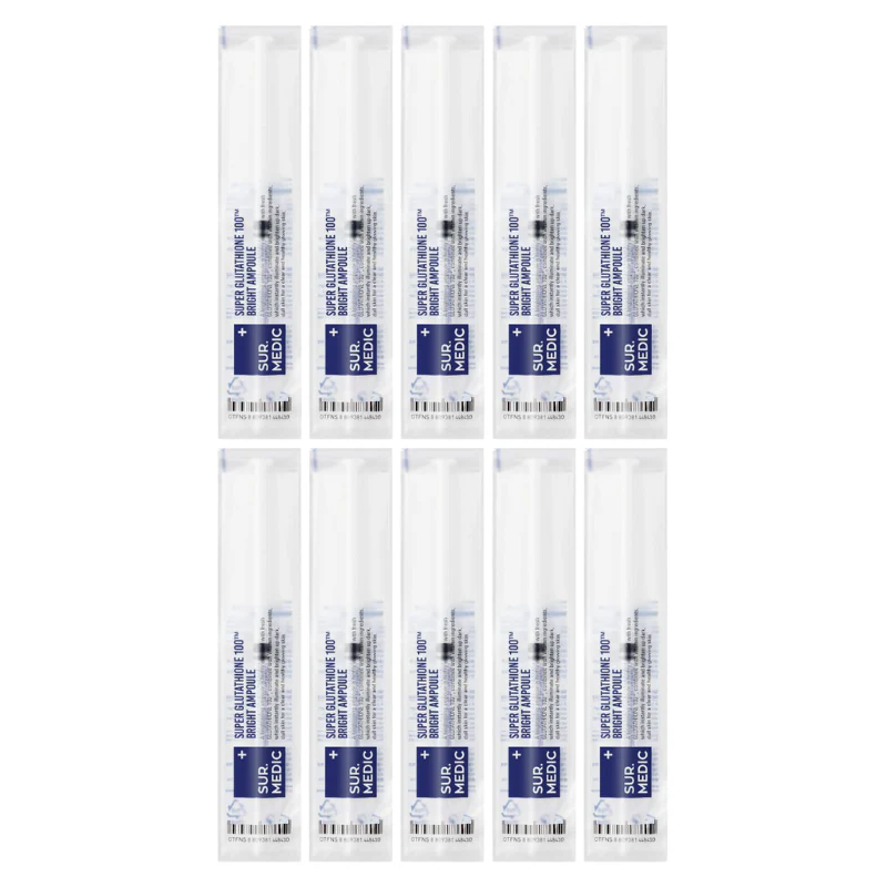Super Glutathione 100 Bright Ampoule Set (10pcs) - Image 2