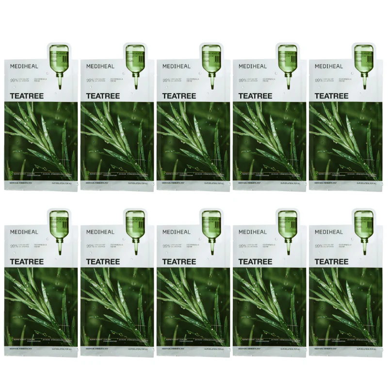 Tea Tree Essential Mask Set (10 masks) - Image 2