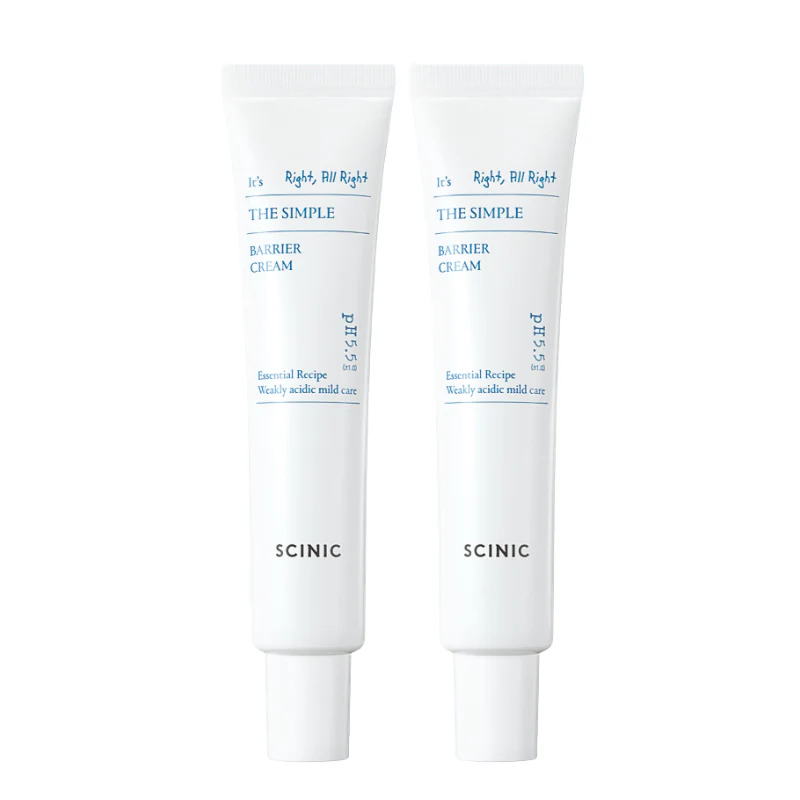 The Simple Barrier Cream Set (40ml x 2)