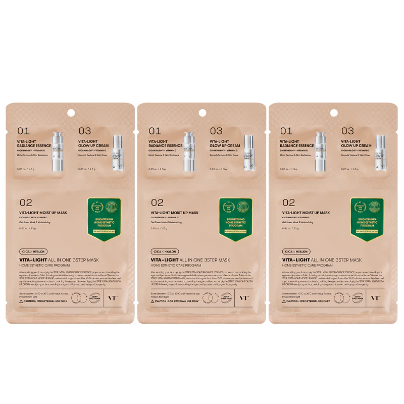 Vita-Light All In One 3-Step Mask Set (3 masks) - Image 2